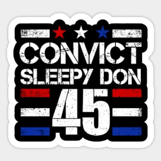 Convict Sleepy Don Sticker